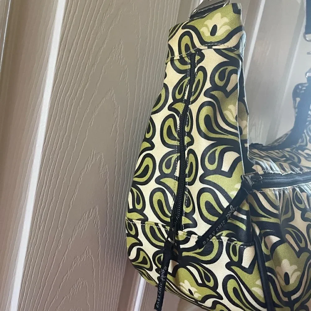 Petunia Pickle Bottom Shoulder/cross body bag canvas coated diaper bag